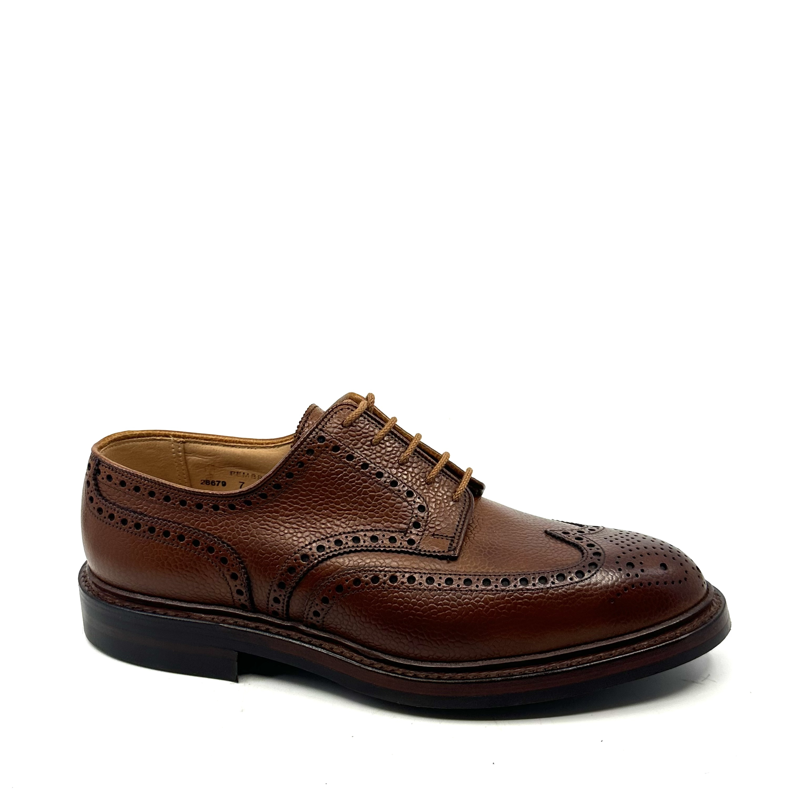 Derby Pembroke Crockett & Jones Tan