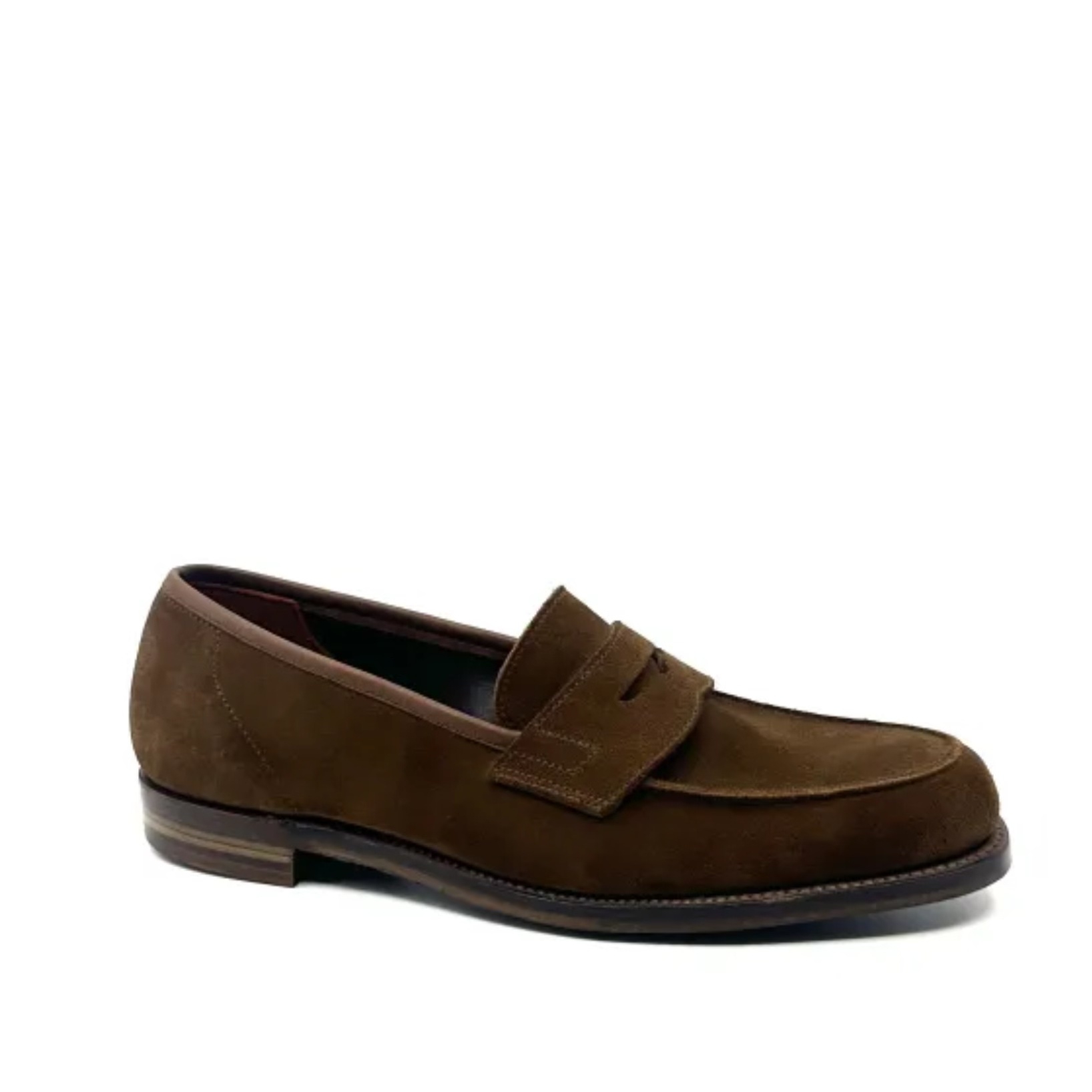 Mocassin Richemond Crockett & Jones Velours Snuff