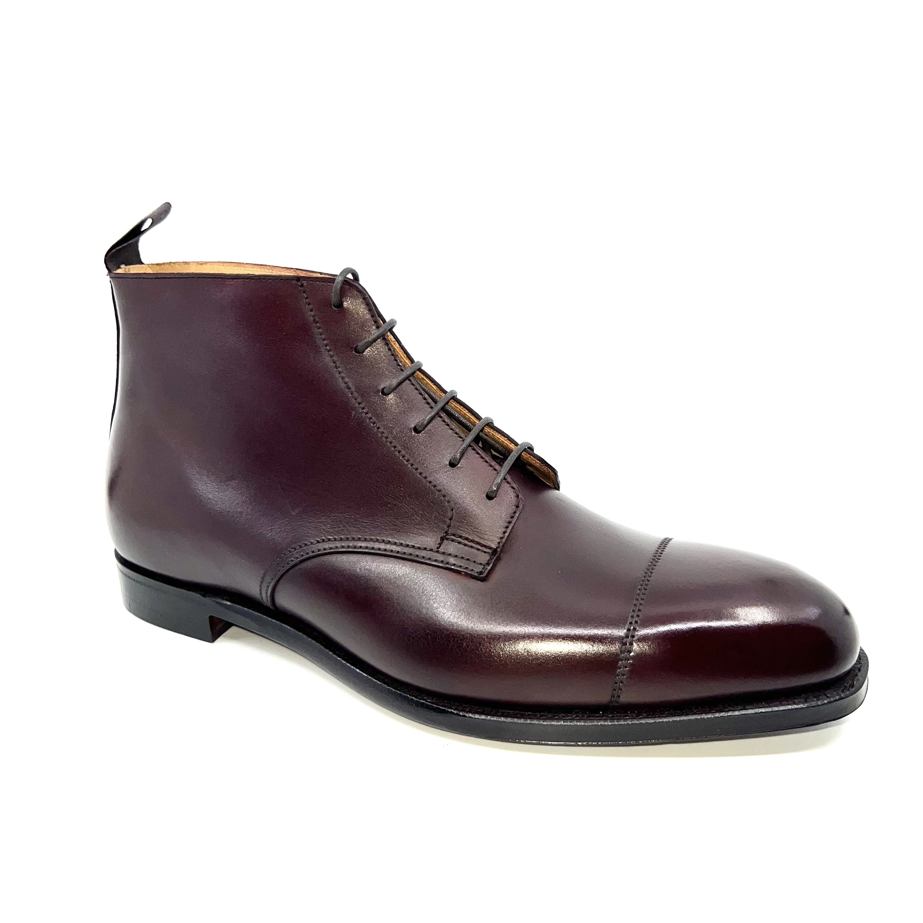 Boots Derbies Tees Crockett & Jones burgundy
